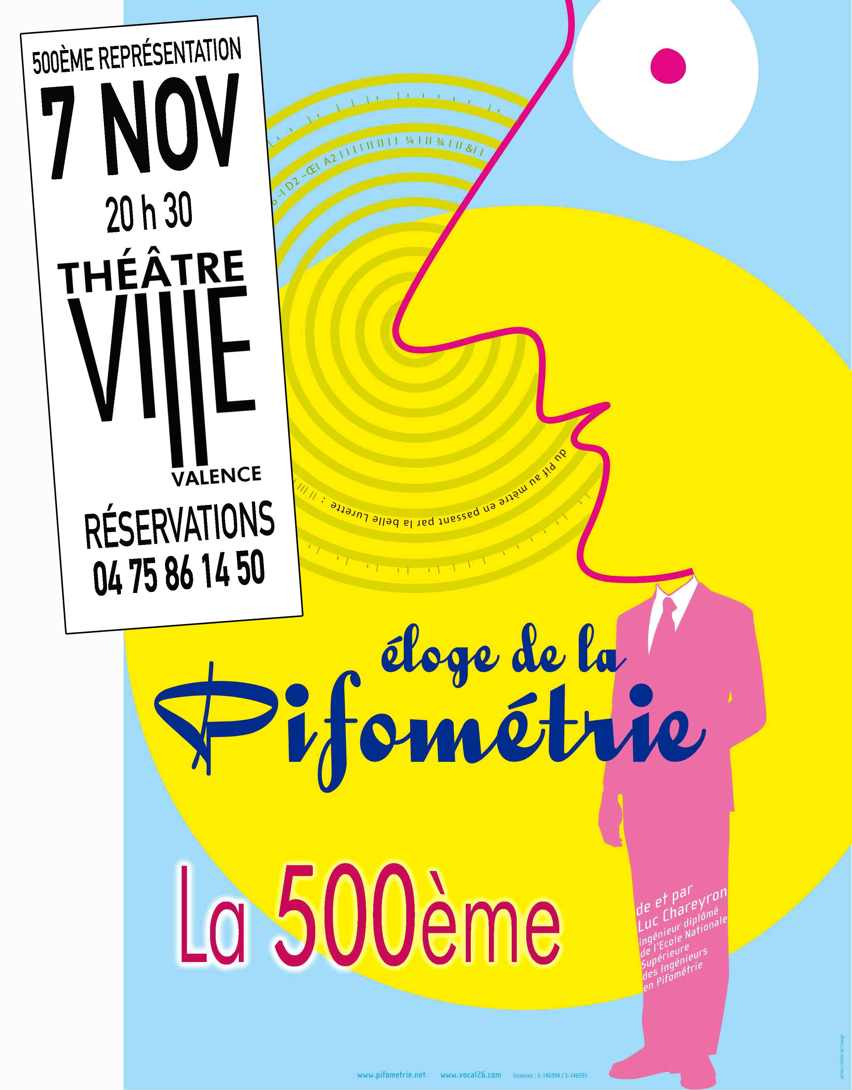 L'loge de la Pifomtrie 500e